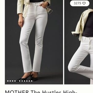 MOTHER Classic White Denim